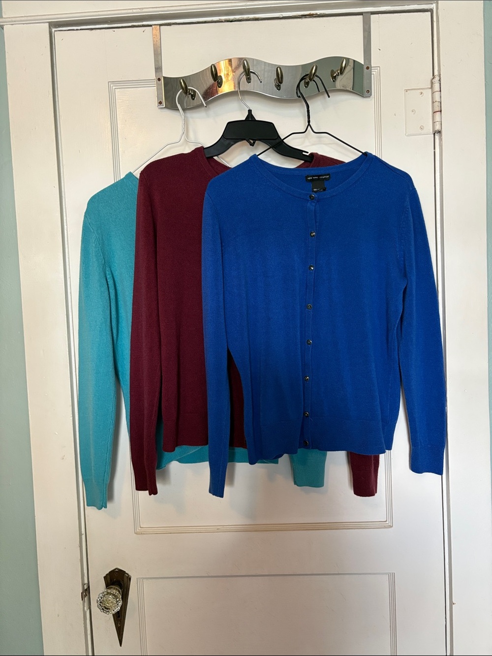 New York & Company Set of 3 Button-Front Women's Cardigans Size XL